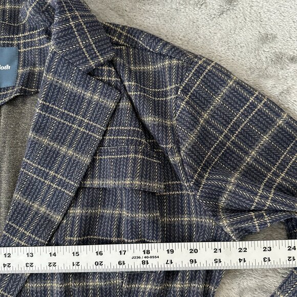 NWT ModCloth Plaid Belted Blazer Jacket Women's size XL - Picture 5 of 8